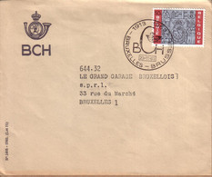 BELGIQUE - LETTRE BCH , CAD BCH 23 11 63 SUR TIMBRE 50 C BCH 1913 1963 - 1963 - Brieven En Documenten