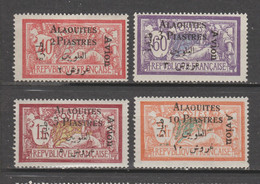 Alaouites  1925  P A  N°1 à 4  Neuf X - Unused Stamps