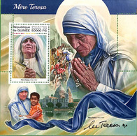 A0669 - GUINEA  ERROR MISSPERF 2018 People Religion Mother Teresa Мать Тереза - Madre Teresa