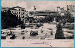 Gmunden. Franz-Josefsplatz 1903 - Gmunden