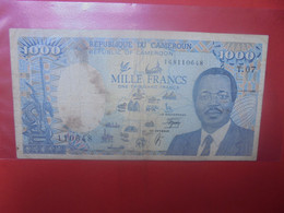 CAMEROUN 1000 Francs 1990 WPM N°26c Circuler (L.2) - Cameroon