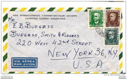 42-50 - Enveloppe Envoyée Du Brésil Aux USA - Lettres & Documents