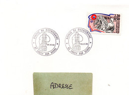 REVOLUTION = 02 CRECY Sur SERRE 1989 = CACHET Illustré D'un BONNET PHRYGIEN ' Bourse Du Bicentenaire ' + N° 2565 - Commemorative Postmarks