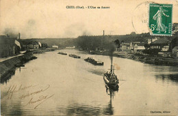 Creil * L'oise En Amont * Péniche Batellerie * Remorqueur - Creil