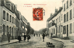 Avesnes * La Rue Cambrésienne * Villageois - Avesnes Sur Helpe