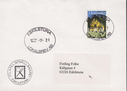 1997. SVERIGE. ESKILSTUNA LOKALBREV AB. 3 Kronor On Cover Cancelled ESKILSTUNA LOKALBREV AB 1997-11-21. Un... - JF520090 - Emissioni Locali