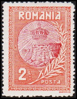 1913. ROMANIA. Province Silistra. 2 L. Hinged. - JF520141 - Unused Stamps