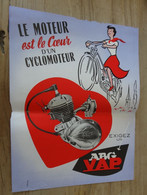 Publicité Moteur Cyclomoteur ABG VAP ............. TIR1-POS10 - Publicités