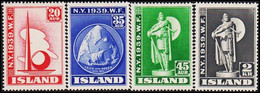 1939. ISLAND. NEW YORK WORLD FAIR. COMPLETE SET HINGED.  (MICHEL 204-207) - JF520148 - Ungebraucht