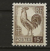 FRANCE: **, N° YT 647, TB - Neufs