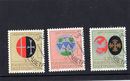 B - 1971 Liechtenstein - Stemmi Dei Patroni Della Chiesa - Used Stamps