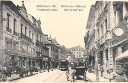 68-MULHOUSE-RUE DU SAUVAGE - Mulhouse