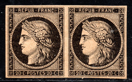 830.FRANCE.20 C.CERES MH. NICE PAIR. - 1849-1850 Cérès