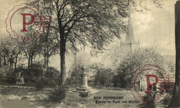 RARE Bad Nenndorf Partie Im Park Mit KIRCHE   ALLEMAGNE GERMANY DEUTSCHLAND - Bad Nenndorf