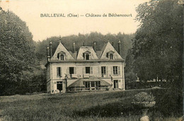 Bailleval * Le Château De Béthencourt - Andere & Zonder Classificatie