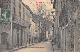 CPA 66 OLETTE GRAND RUE - Other & Unclassified