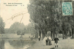 Paris * 12ème * Le Bois De Vincennes * La Pelouse Et Le Lac * Photographe - Distretto: 12