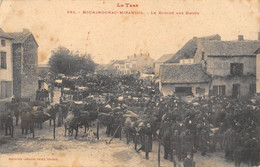 CPA 81 BOURGNOUNAC MIRANDOL LE MARCHE AUX BOEUFS - Autres & Non Classés