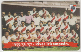 ARGENTINA - River Plate Tricampeon 1955-56-57, F153, 02/99, Tirage 100.000, Used - Argentine