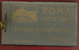 Carnet Italie Roma Rome Vatican Camere Di Raffaello Peintre Raphaël - Complet 20 Cp Photo - Ed Anderson - Musei