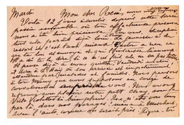 VP19.656 - 1921 - Carte - Lettre De Mme ? Pour Mr Le Commandant René ROBERT ( Officier De Marine ) à BREST ? - Manuscripts