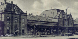 Rarität Bahnhof La Gare Station Cegled Hungary Allomas Statione 17.10.1942 - Stations Without Trains