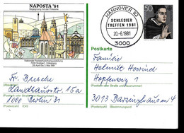 ALLEMAGNE  Carte PAP 1981 Hannover Schlesier Treffen - Marcofilie - EMA (Printmachine)