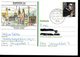 ALLEMAGNE  Carte PAP 1981  Wuppertal Albertus Magnus - Teología