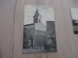 CPA 34 Hérault Saint Mathieu De Tréviers Place De L'église - Otros & Sin Clasificación