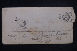 MONACO - Enveloppe Cachetée Pour Paris Et Redirigée Vers Le Camp Militaire De Briare En 1919 - L 121853 - Briefe U. Dokumente