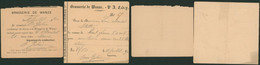 Brasserie - Lot De 3 Documents Sur La Brasserie De Wanze (conducteur De Bières, 1900) - 1900 – 1949