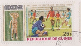 GUINEE - Football - JO Mexico 1968 - Oblitérés
