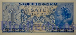 INDONESIA 1 RUPIAH 1956 PICK 74 UNC - Indonésie