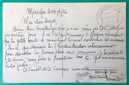 France Sur CPA  Maroc - TAD TELEGie MILITre 24.2.1922 - (C491) - 1877-1920: Période Semi Moderne