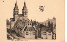68 - Murbach - L'Abbaye - Dos Divisé - Murbach