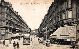 N°92351 -cpa Lille -rue Faidherbe -la Gare- - Lille