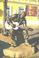 Delcampe - Russia:Tseljabinsk, Monument Guitar Player, 2006 - Monumentos