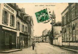 Auray * La Rue De L'hôpital * Commerce Magasin Confection BIDEAU - Auray