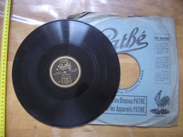Disque 78T 29Cm PATHE TRIO ACKROYD GOUNOD BACH Ave Maria Serenade - 78 Rpm - Gramophone Records
