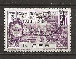 NIGER 1931 . N° 54 . Oblitéré . - Oblitérés