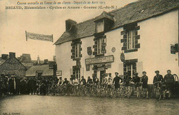 Gouarec * BRIAND Mécanicien Cycles Armes * Course Cycliste Annuelle Départ Du 20 Avril 1913 * Coureurs Cyclisme - Gouarec