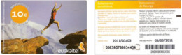 Recharge GSM - Euskaltel - Runner In Moutain, Exp. 03/03/2011 - Euskaltel