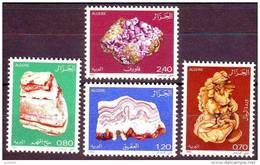 ALGERIE Mineraux Yvert N°781/84 MNH,  Neuf Sans Charniere - Minerals