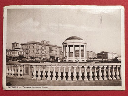 Cartolina - Livorno - Terrazza Costanzo Ciano - 1936 - Livorno