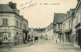 Poix * La Grande Rue Du Village * Coiffeur - Poix-de-Picardie