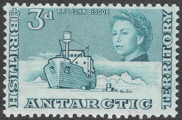 British Antarctic Territory. 1963-69 QEII. 3d MH. SG 6 - Neufs