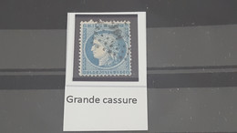 LOT584758 TIMBRE DE FRANCE OBLITERE N°60 TB GRANDE CASSURE - 1871-1875 Ceres