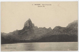 Cpa Tahiti - Moorea - Baie D'Opunohu - Polynésie Française
