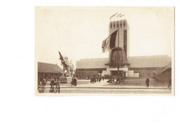 Cpa - Bruxelles Exposition 1935 - Pavillon Du CONGO - Animation éléphant Statue - - Weltausstellungen