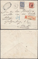 Belgique 1905- Lettre Recommandée.  Cob Nr.: 60+74 Vers Gand   ..... (DD) DC-10837 - 1905 Thick Beard